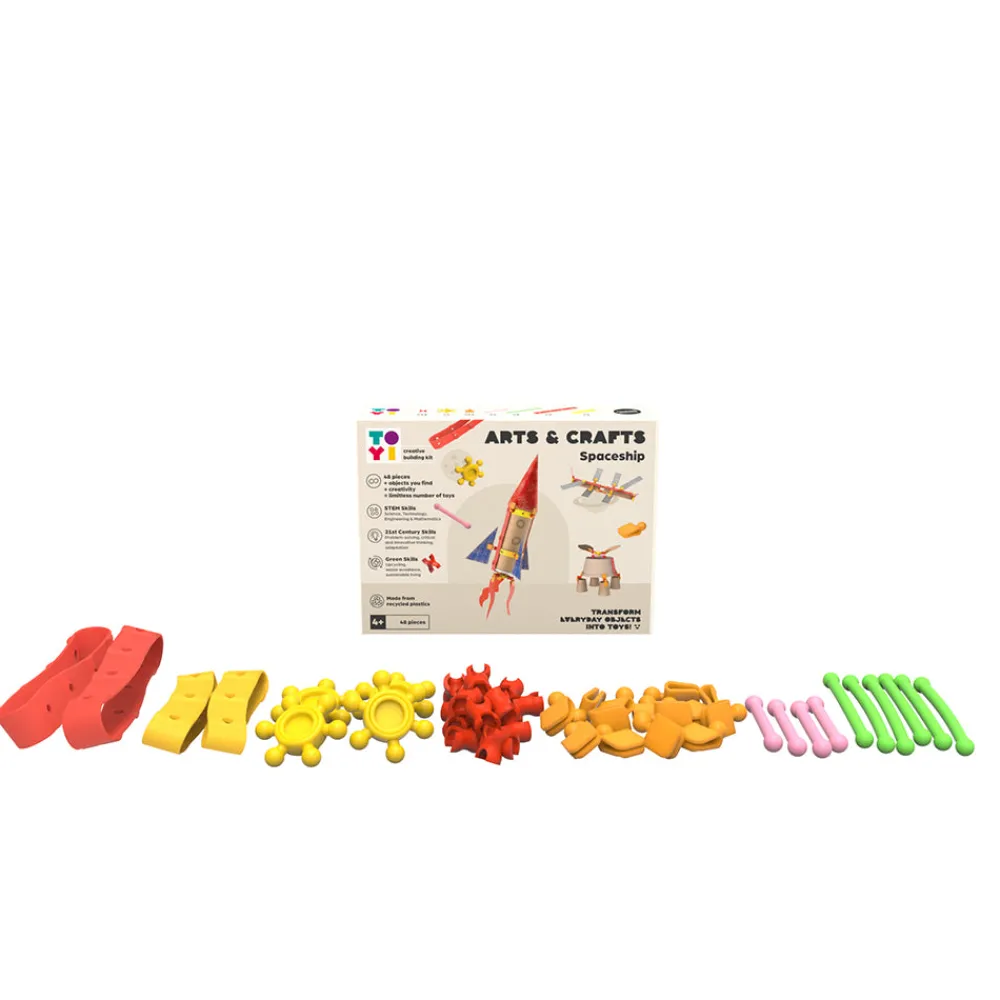toyi_arts_and_crafts_spac_0.webp Sale Arts and Crafts Spaceship Building Kit Kids Gifts For 9 Yr Olds | Gifts For 8 Yr Olds