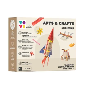 Sale Arts and Crafts Spaceship Building Kit Kids Gifts For 9 Yr Olds | Gifts For 8 Yr Olds