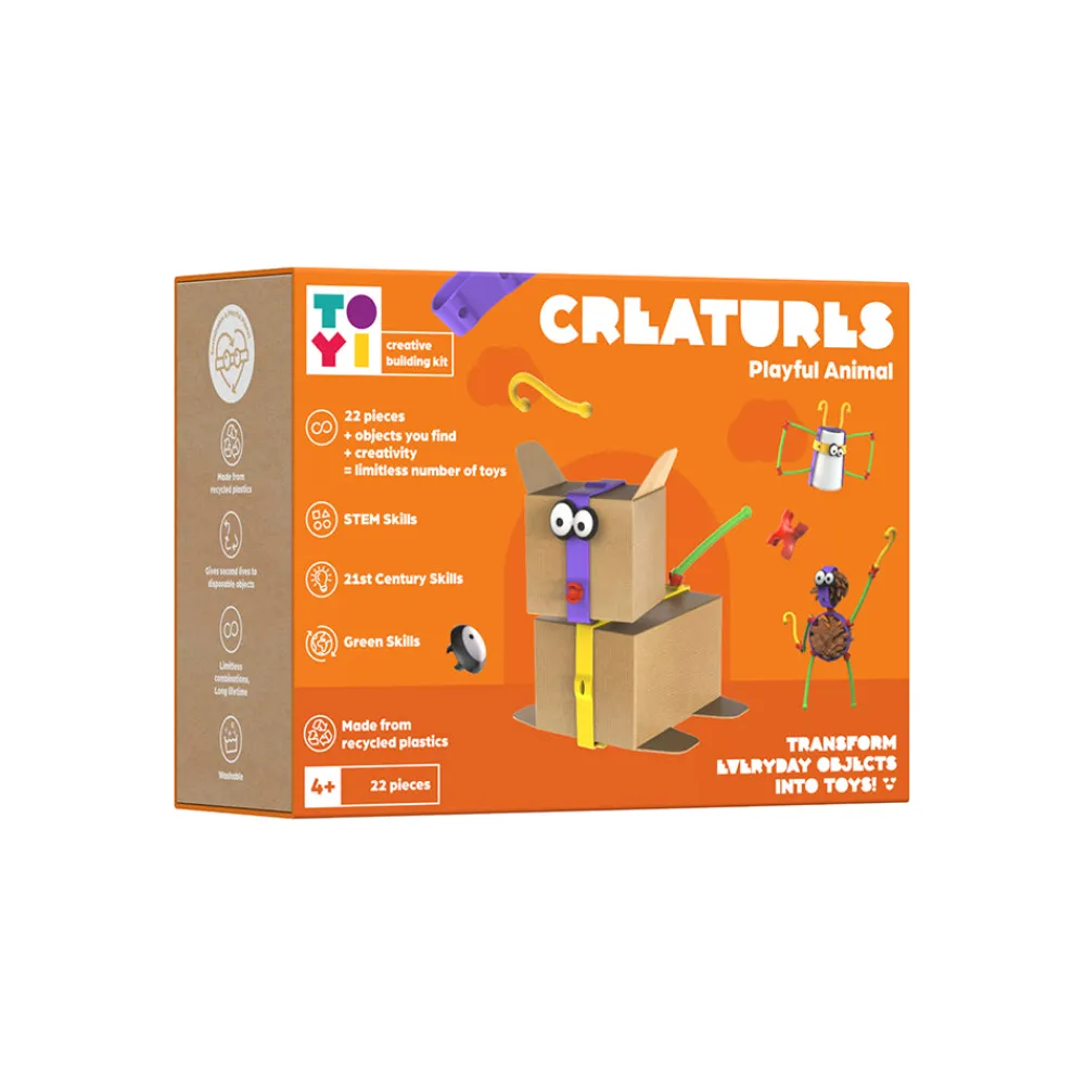 toyi_creatures_playful_an_0.webp Clearance Creatures Playful Animal Building Kit Kids Gifts For 9 Yr Olds | Gifts For 8 Yr Olds