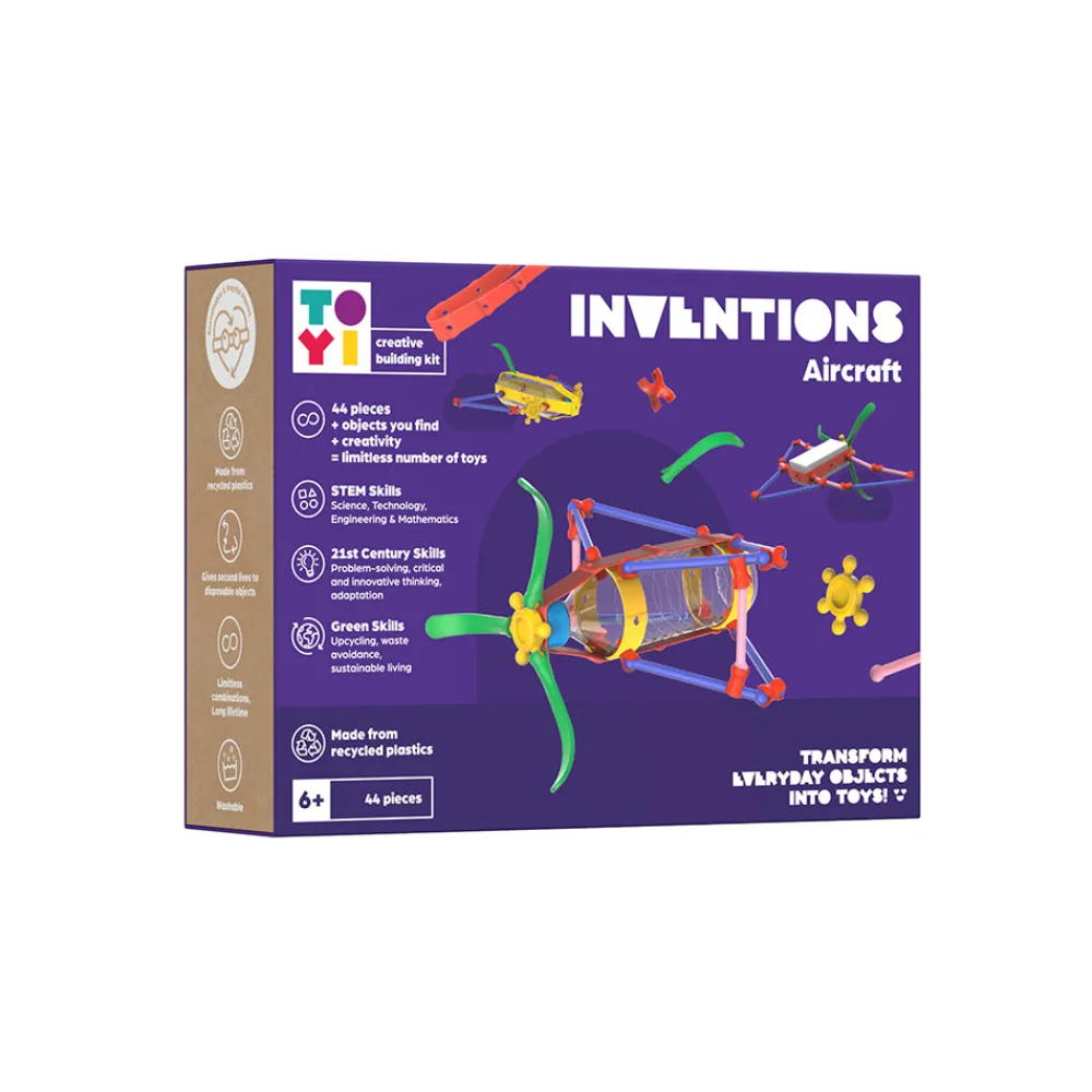 toyi_inventions_aircraft__0.webp Hot Inventions Aircraft Building Kit Kids Gifts For 9 Yr Olds | Gifts For 8 Yr Olds