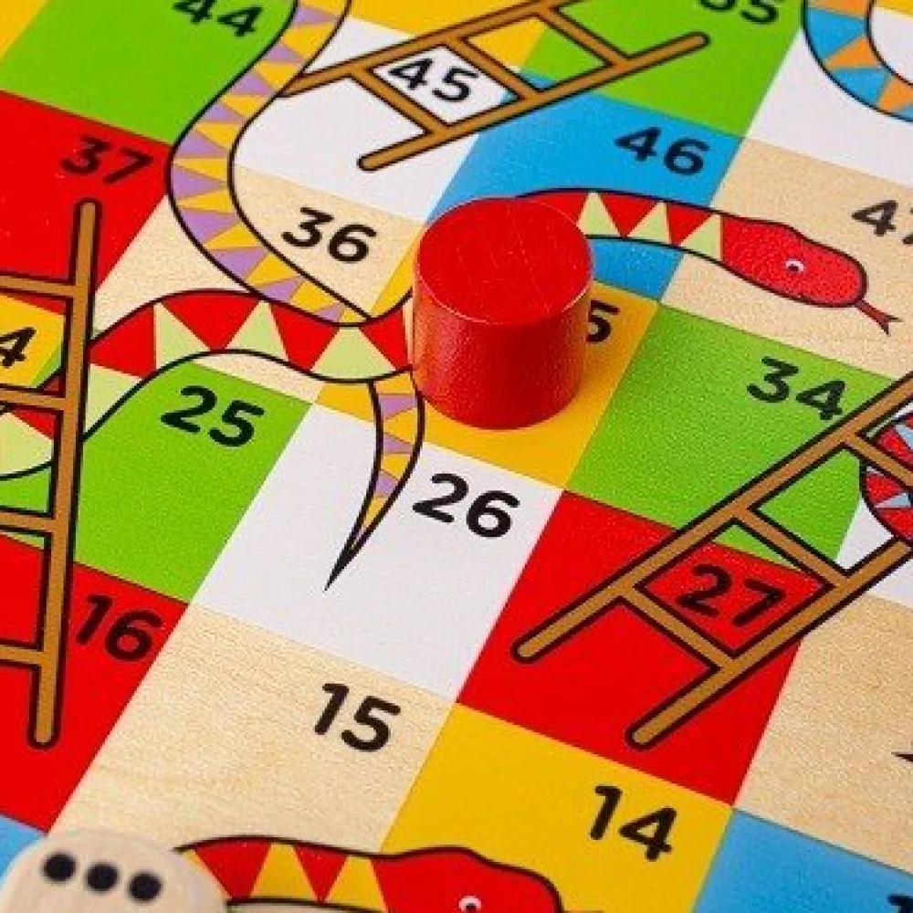 traditional_snakes_and_la_3.webp Fashion Traditional Snakes and Ladders Wooden Puzzles And Activity Toys | Traditional Wooden Games