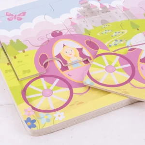 Outlet Tray Puzzle (Princess) Wooden Puzzles And Activity Toys | Children's Wooden Puzzles