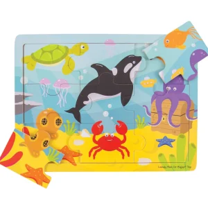 Clearance Tray Puzzle (Underwater) Wooden Puzzles And Activity Toys | Children's Wooden Puzzles
