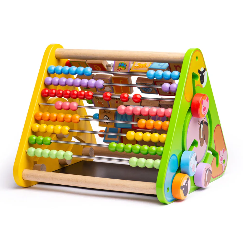 triangular_activity_centr_1.webp Fashion Triangular Activity Centre Wooden Puzzles And Activity Toys | Activity Toys & Games