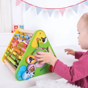 Fashion Triangular Activity Centre Wooden Puzzles And Activity Toys | Activity Toys & Games