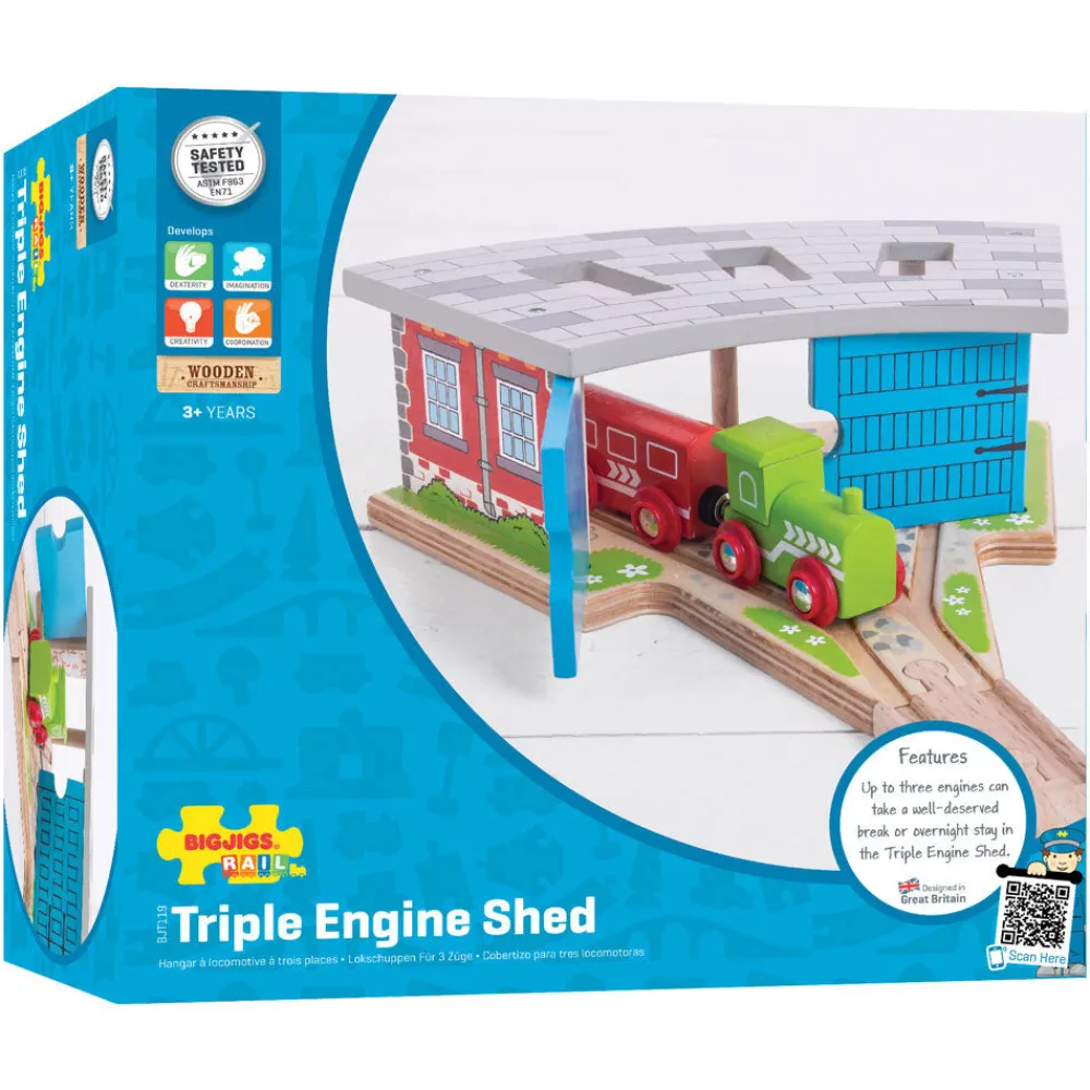 triple_engine_shed_9.webp Clearance Triple Engine Shed Gifts For 5 Yr Olds | Toys For 4 Year Olds