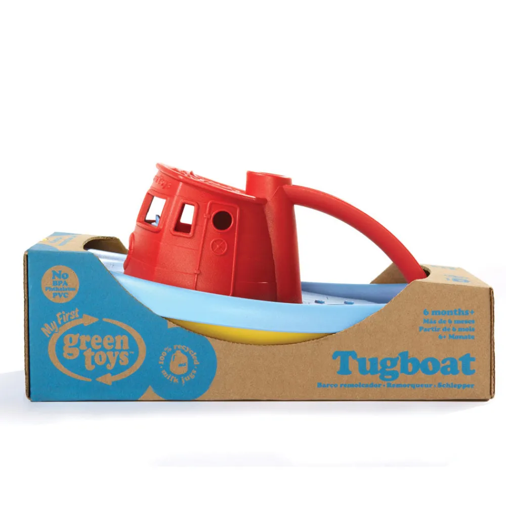 tugboat_red_4.webp Online Tugboat (Red) Bath Toys | Wooden Toy Cars For Children