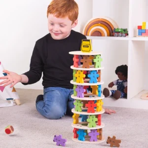 Outlet Tumbling Teddies Traditional Wooden Games