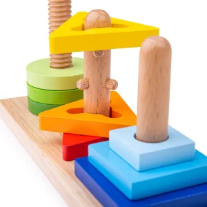 Outlet Twist and Turn Puzzle Wooden Puzzles And Activity Toys | Children's Wooden Puzzles