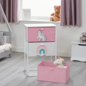 Best Unicorn 3 Drawer Kids Storage Chest Kids Kid’s Furniture