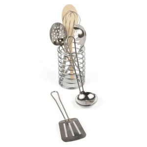 New Utensil Pot Wooden Toy Food Sets | Shopping Role Play