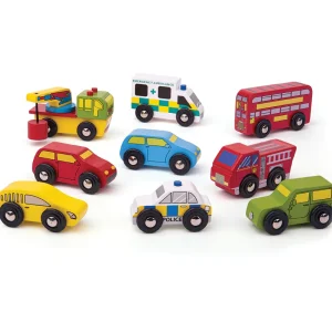 Discount Vehicle Pack Wooden Toy Cars For Children