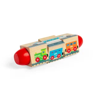 Discount Vehicle Twist Blocks Wooden Puzzles And Activity Toys | Activity Toys & Games