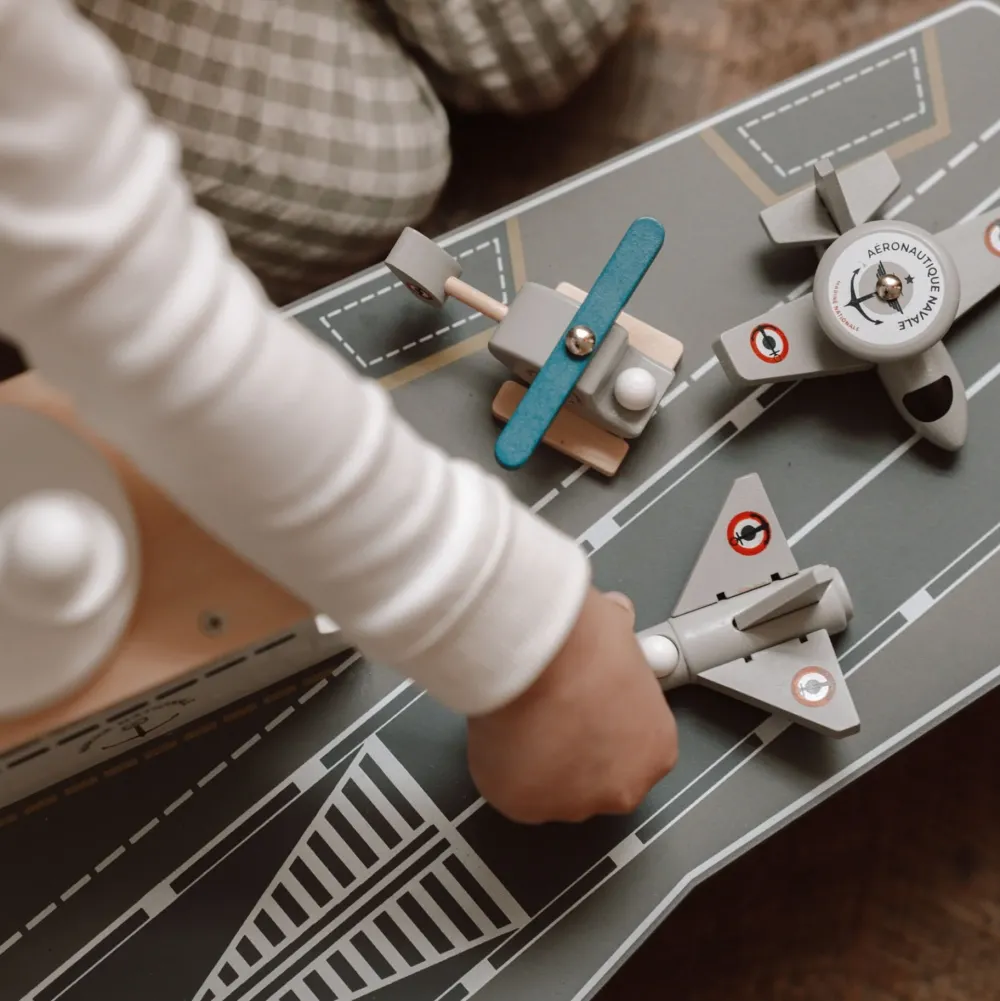 vilac_aircraft_carrier_2.webp Online Vilac Aircraft Carrier Traditional Wooden Toys | Gifts For 6 Yr Olds