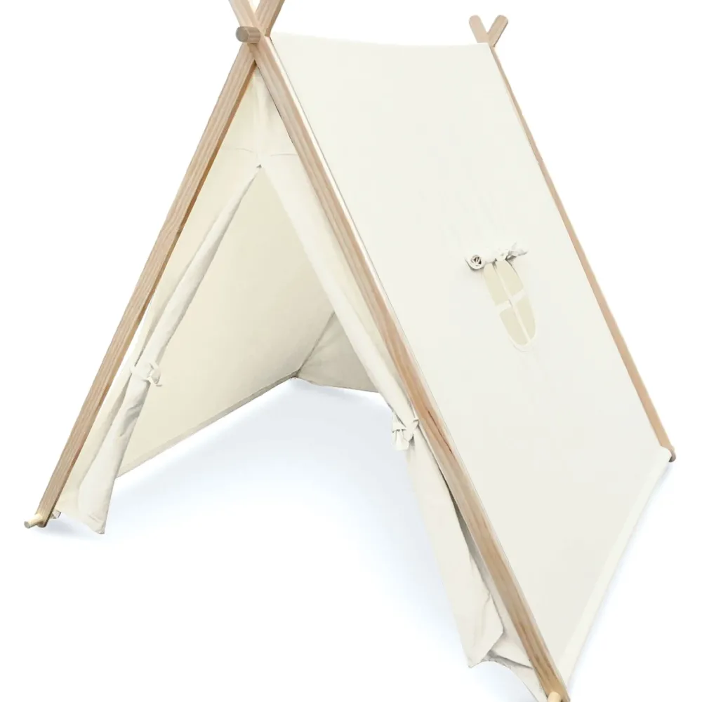 vilac_canadian_tent__off__0.webp Fashion Vilac Canadian Tent – Off White Kids Kid’s Playhouses & Tents | Kids Room Accessories