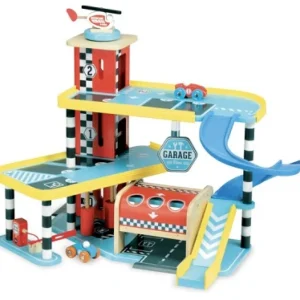 Hot Vilac Vilacity Grand Garage Traditional Wooden Toys | Wooden Toy Cars For Children