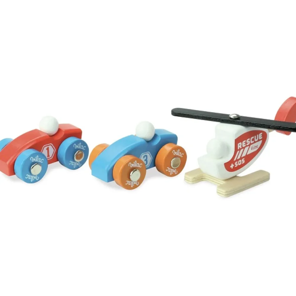 vilac_vilacity_grand_gara_1.webp Hot Vilac Vilacity Grand Garage Traditional Wooden Toys | Wooden Toy Cars For Children