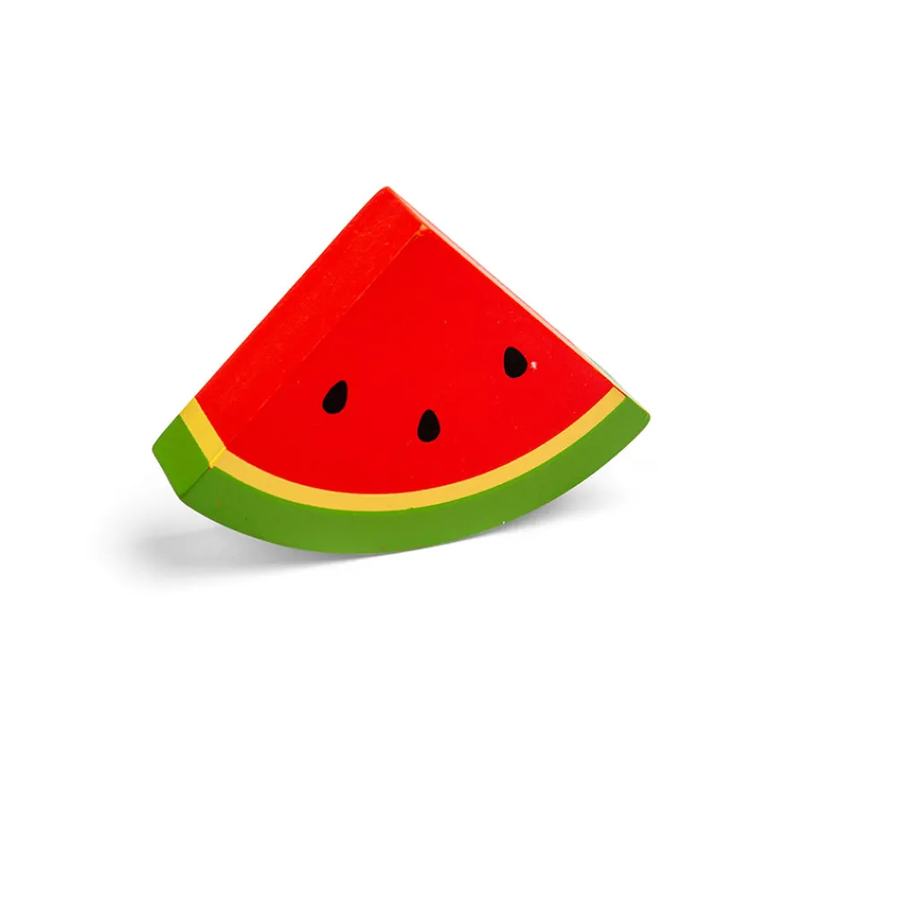 watermelon_pack_of__1.webp Discount Watermelon (Pack of 2) Play Shop Cook And Share | Wooden Toy Food Sets