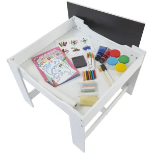 Sale White Table and Chairs with Storage Bins Kids Kid’s Furniture