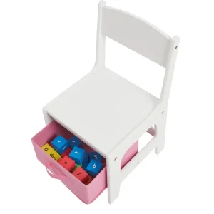 Sale White Table and Chairs with Storage Bins Kids Kid’s Furniture