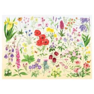 New Wildflowers 1000 Piece Puzzle Children's Wooden Puzzles