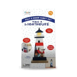Outlet Wood & Felt Craft Kit – Make a Lighthouse Kids Arts And Crafts Sets For Kids
