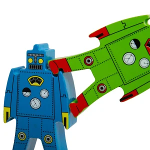 Discount Wood Stacking Robots Montessori Toys | Activity Toys & Games