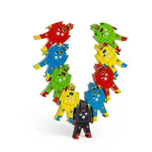 Discount Wood Stacking Robots Montessori Toys | Activity Toys & Games