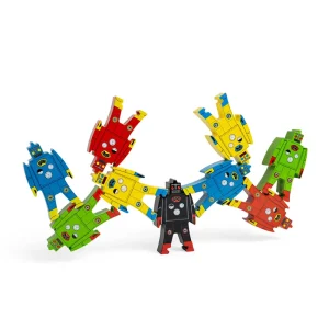 Discount Wood Stacking Robots Montessori Toys | Activity Toys & Games