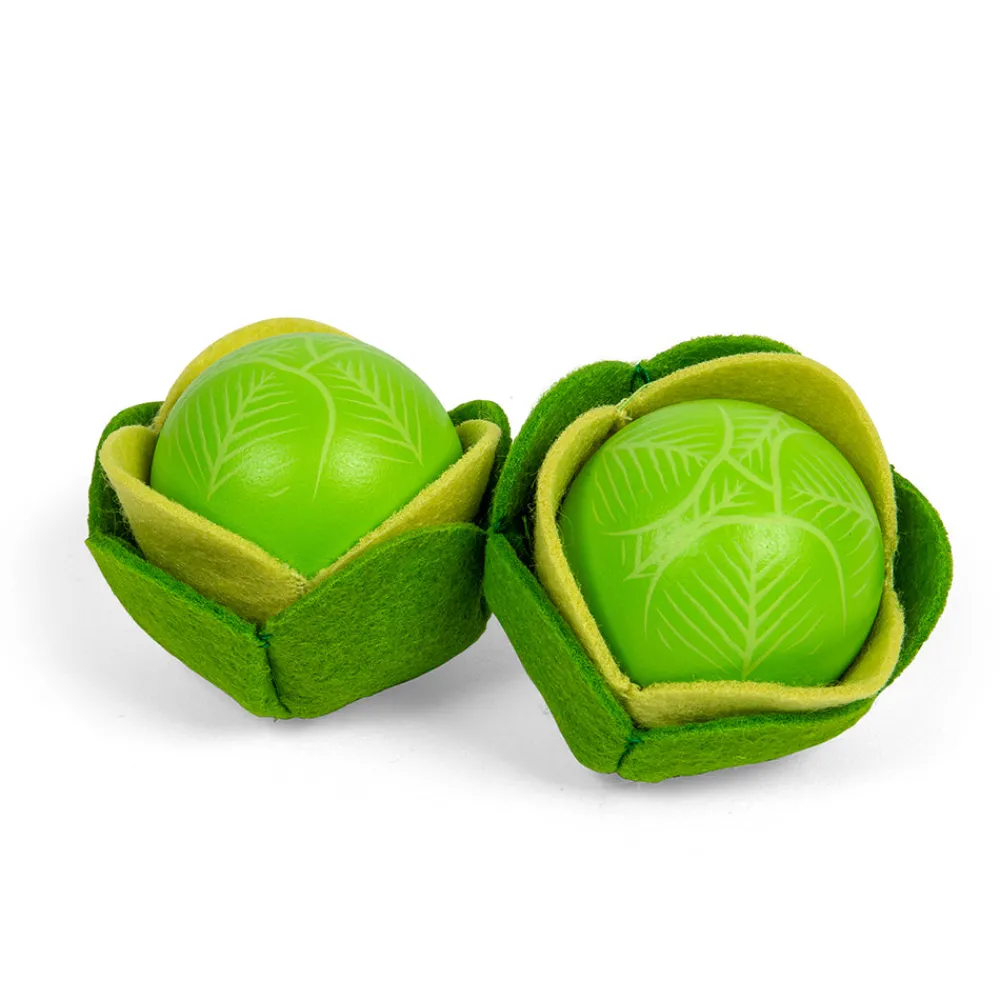 wooden_cabbages__pack_0.webp New Wooden Cabbages (2 Pack) Play Shop Cook And Share | Wooden Toy Food Sets