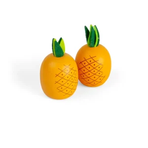 Best Wooden Pineapples (2 Pack) Play Shop Cook And Share | Wooden Toy Food Sets