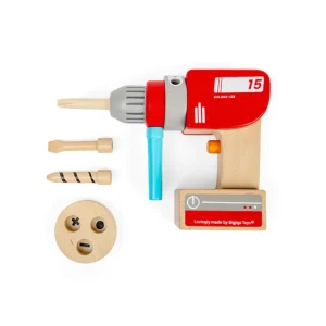 Outlet Wooden Toy Drill Toy Tool Sets