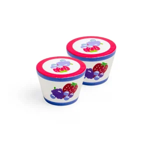 Best Yoghurt (Pack of 2) Play Shop Cook And Share | Wooden Toy Food Sets