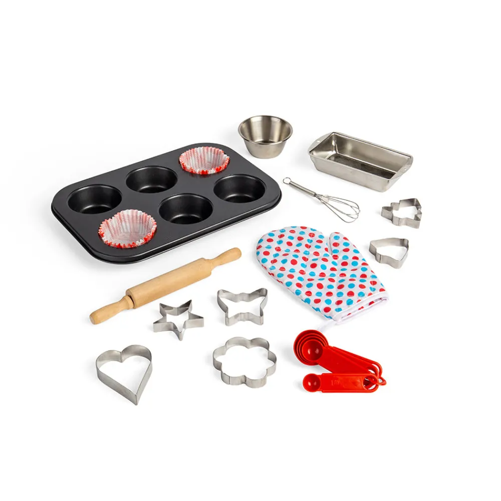 young_chefs_baking_set_0.webp Fashion Young Chef’s Baking Set Pretend Play Kitchens | Wooden Toy Food Sets