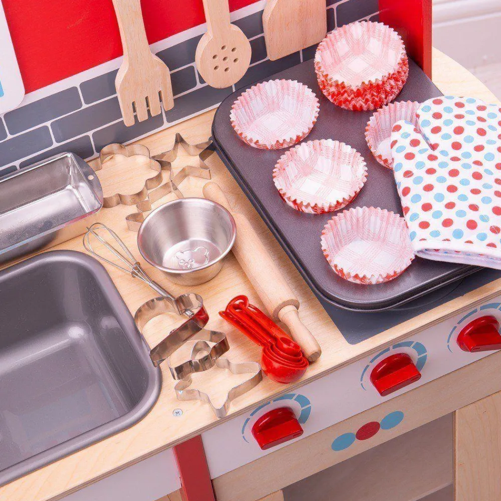 young_chefs_baking_set_5.webp Fashion Young Chef’s Baking Set Pretend Play Kitchens | Wooden Toy Food Sets